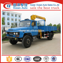 Dongfeng 4ton XCMG camión grúa para la venta